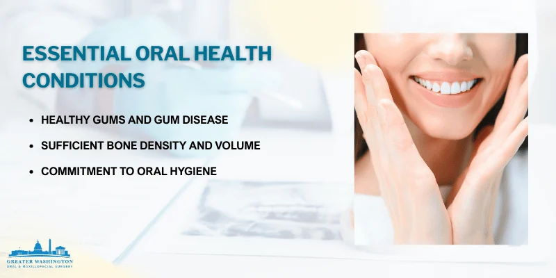 Key Oral Health Requirements